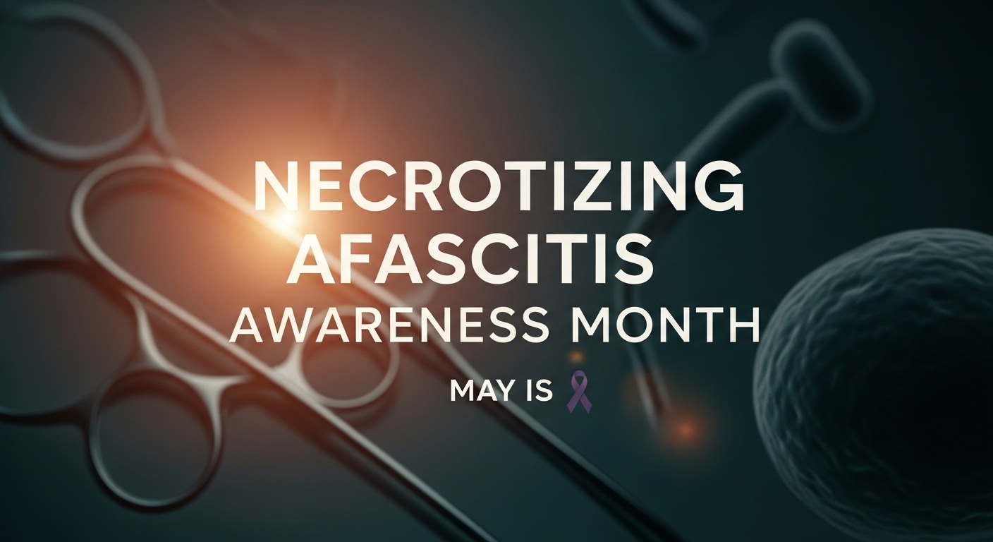 Necrotizing Fasciitis Awareness Month: May Campaign with Medical Tools & Microorganisms - Feature Image May 134
