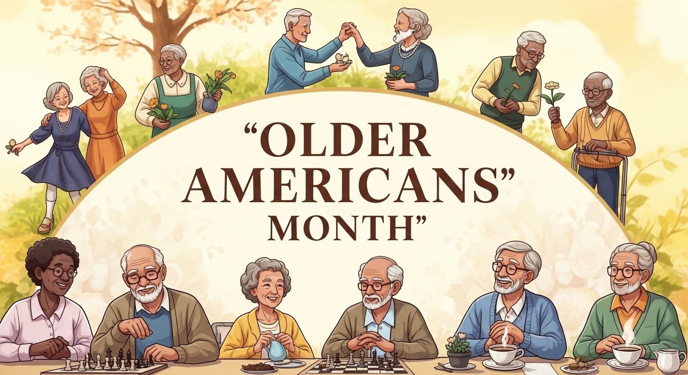 Honoring Older Americans Month: Diverse Seniors Living Active, Engaged & Joyful Lives - Feature Image May 136
