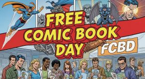 Excited Readers at a Comic Book Day Celebration with Superheroes - Feature Image May 151