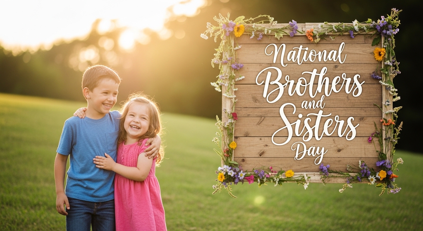 National Brothers and Sisters Day celebration with joyful siblings - Feature Image May 161