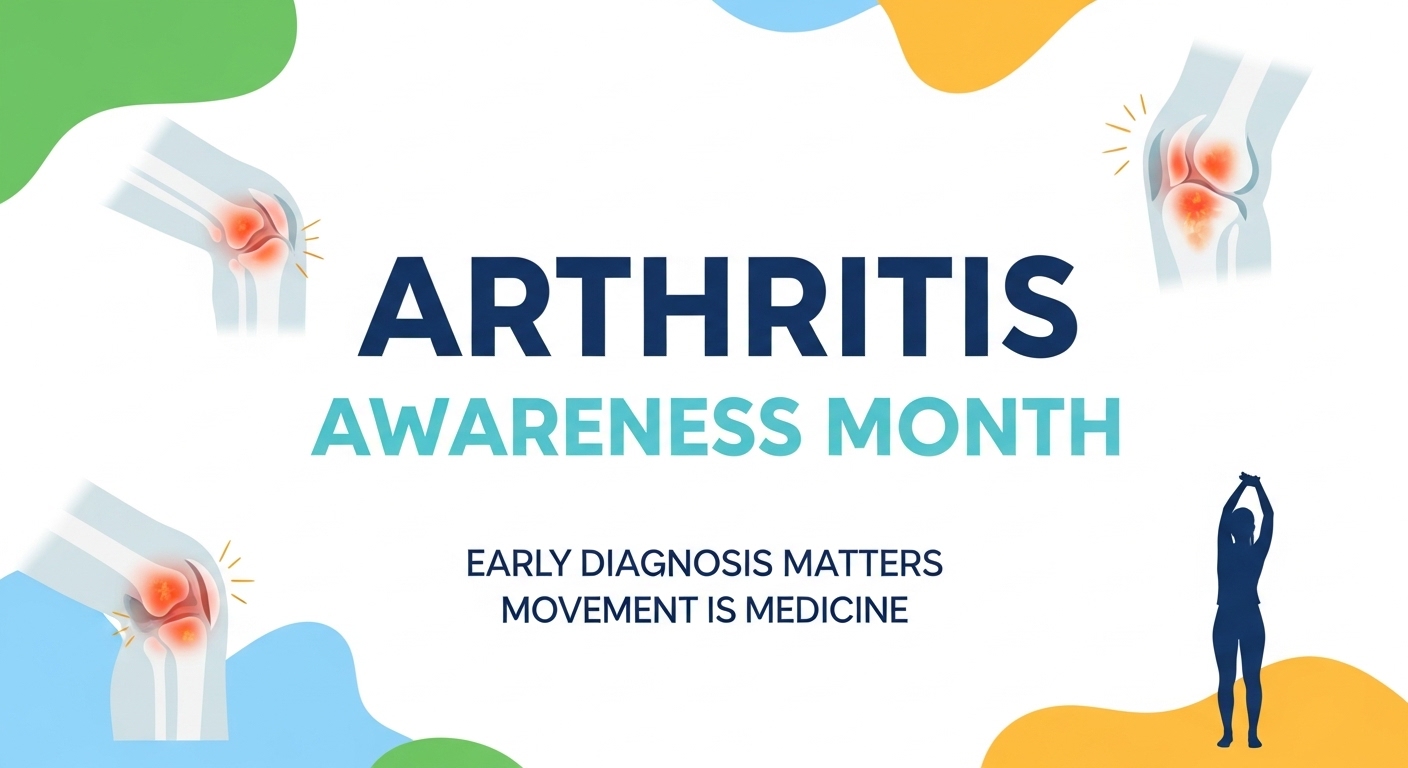Arthritis Awareness Month: Joint Health, Early Diagnosis, Movement for Pain Relief and Wellness - Feature Image May 36