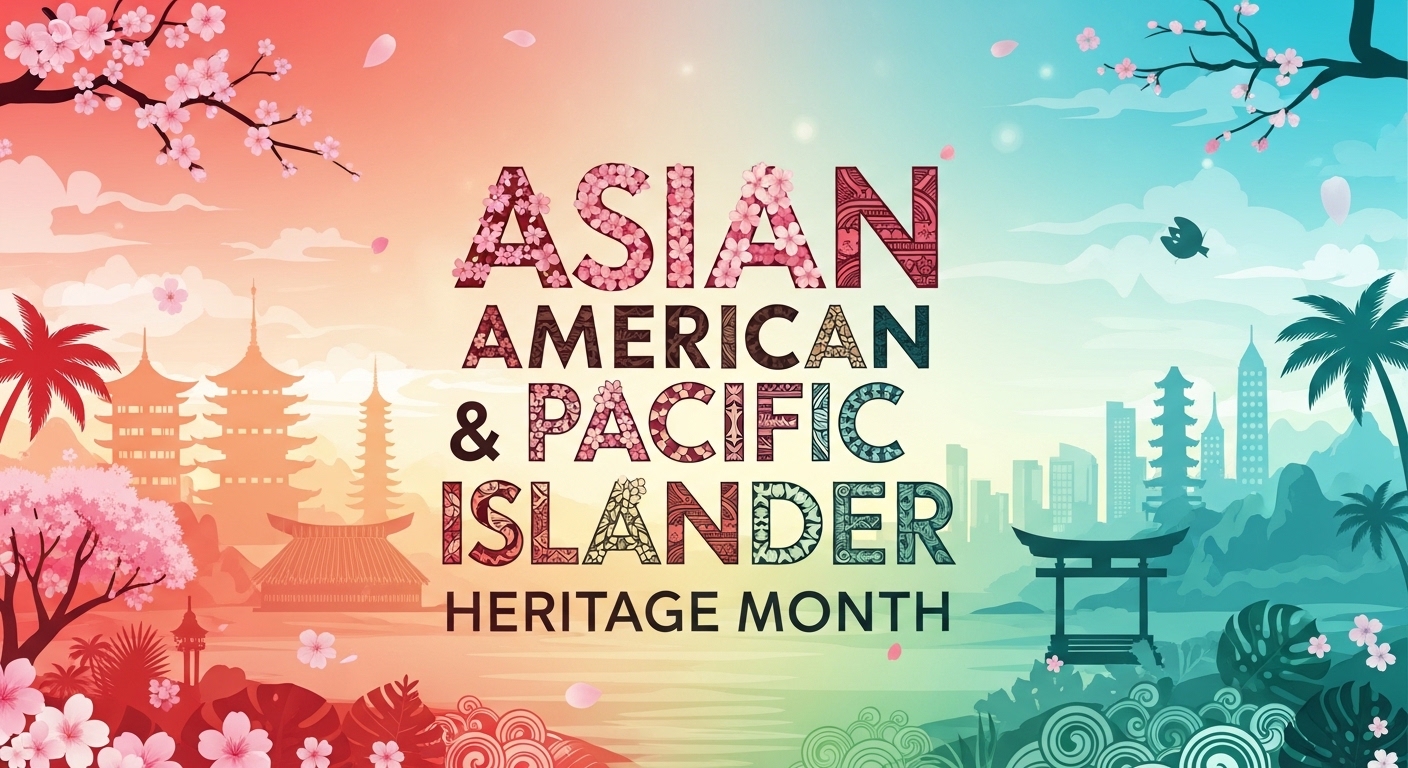Asian American Pacific Islander Heritage Month Cultural Celebration Illustration - Feature Image May 37