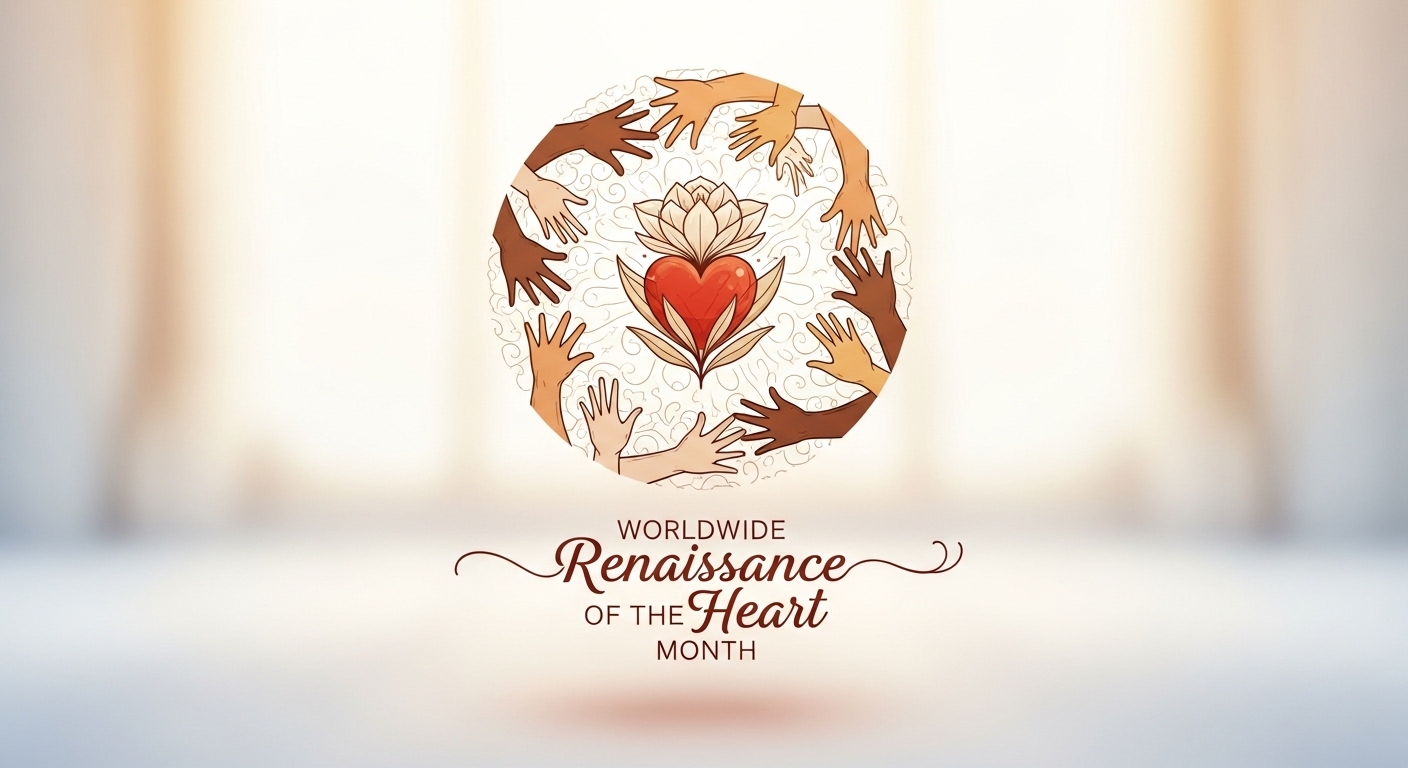 Worldwide Heart Renaissance Month: Hands United for Compassion - Feature Imagefeb 01 13