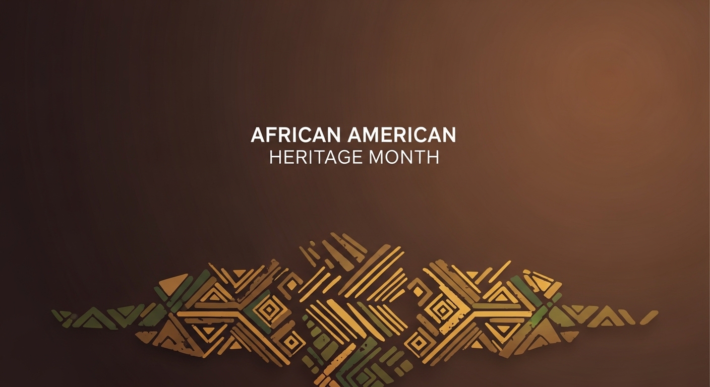 African American Heritage Month Design. Cultural Celebration Background with Ethnic Patterns. - Feature Imagefeb 01 4