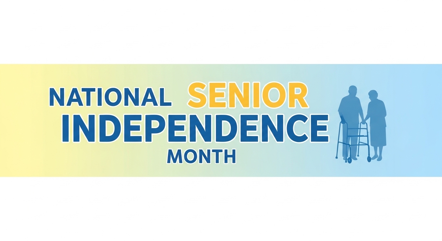 National Senior Independence Month Banner with Elderly Couple Support Graphic - Feature Imagefeb 01 7
