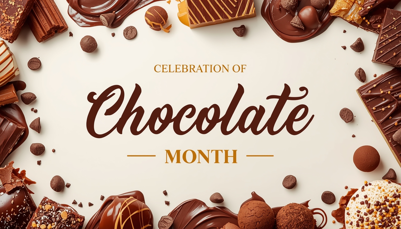 Indulgent Chocolate Collection: Bars, Truffles, Melts, Chips with Celebration Text - Feature Imagefeb01 1
