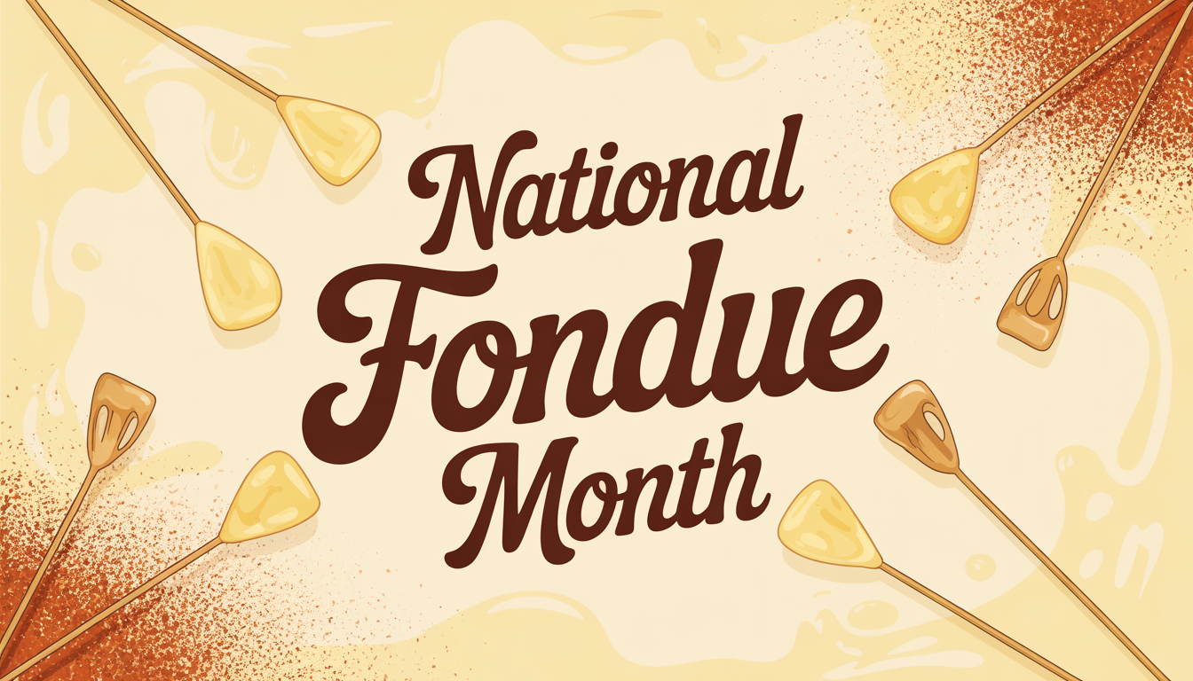 National Fondue Month Celebration Design with Dipping Forks - Feature Imagefeb01 6