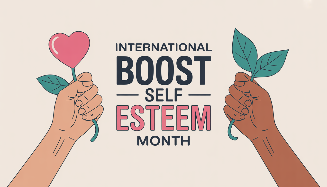 International Boost Self-Esteem Month. Promoting Mental Wellness, Self-Love, and Personal Growth. - Feature Imagefeb 01 1