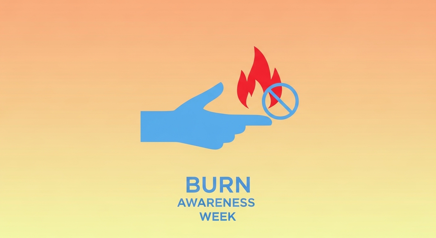 Burn Awareness Week: Fire Safety and Prevention Symbol - Feature Imagefeb 01
