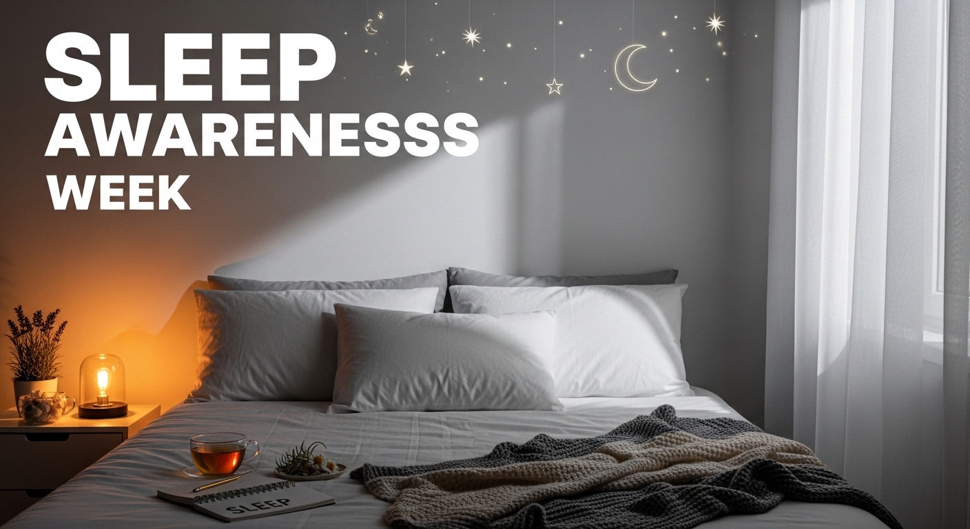 Sleep Awareness Week: Serene Bedroom Setting for Restful Sleep & Wellness - Featured Image 205