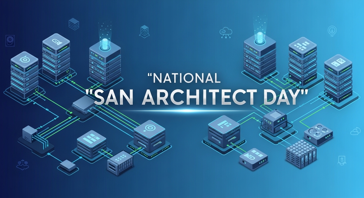 National SAN Architect Day: Isometric Data Network Concept - Feature Image May 191