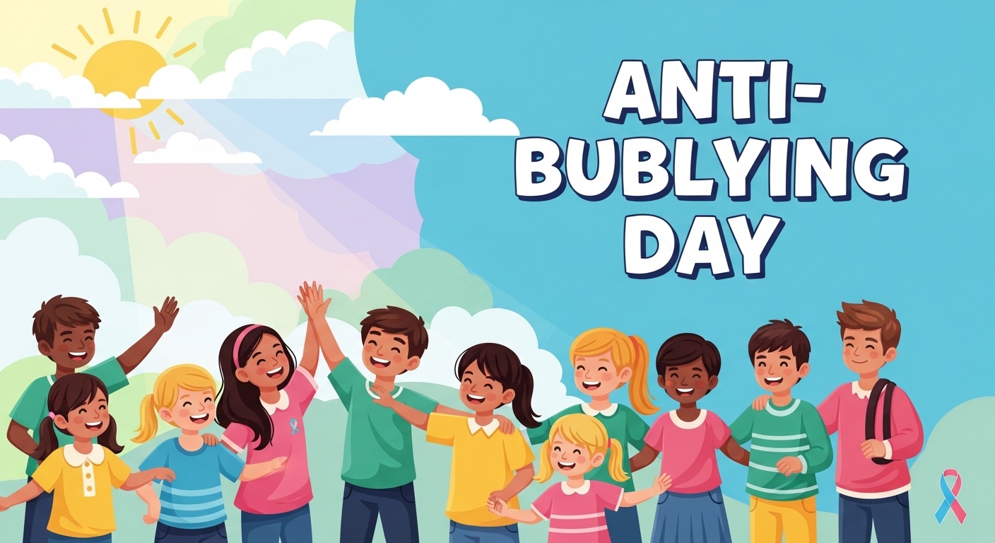 Anti-Bullying Day: Diverse Happy Children Promoting Kindness and Unity - Feature Image May 205