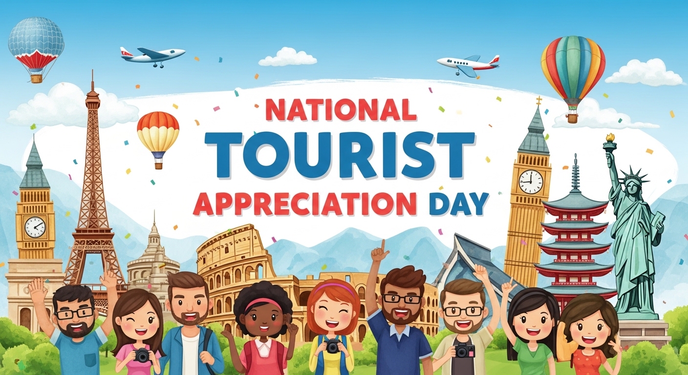National Tourist Appreciation Day: Global Celebration with Travelers and World Landmarks - Feature Image May 266