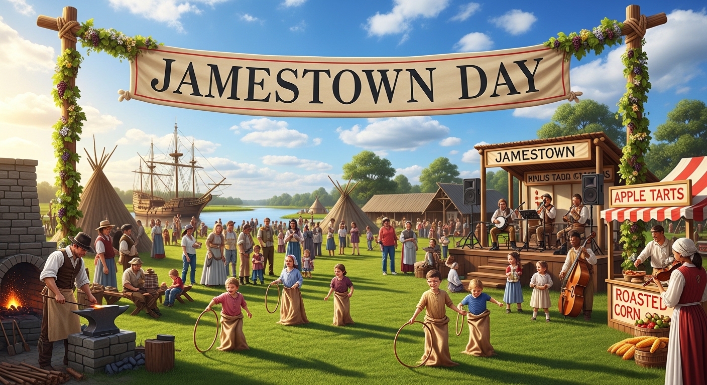 Jamestown Day Colonial Festival & Historical Reenactment Gathering - Feature Image May 287