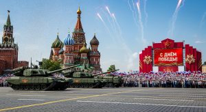 Victory Day Military Parade in Moscow's Red Square with Tanks and Celebration Display - Feature Image May 323