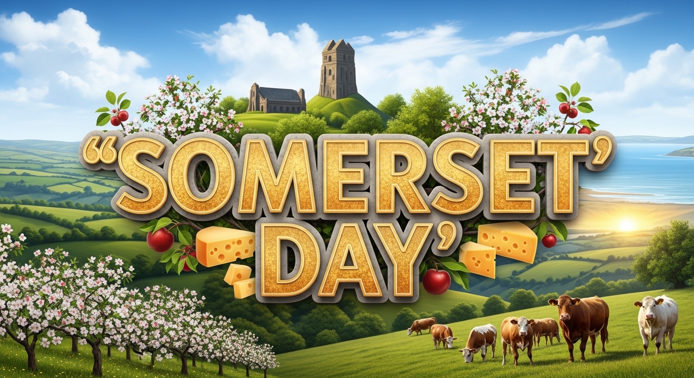 Somerset Day: English Countryside, Glastonbury Tor, Apple Blossom, Grazing Cows & Local Produce - Feature Image May 353