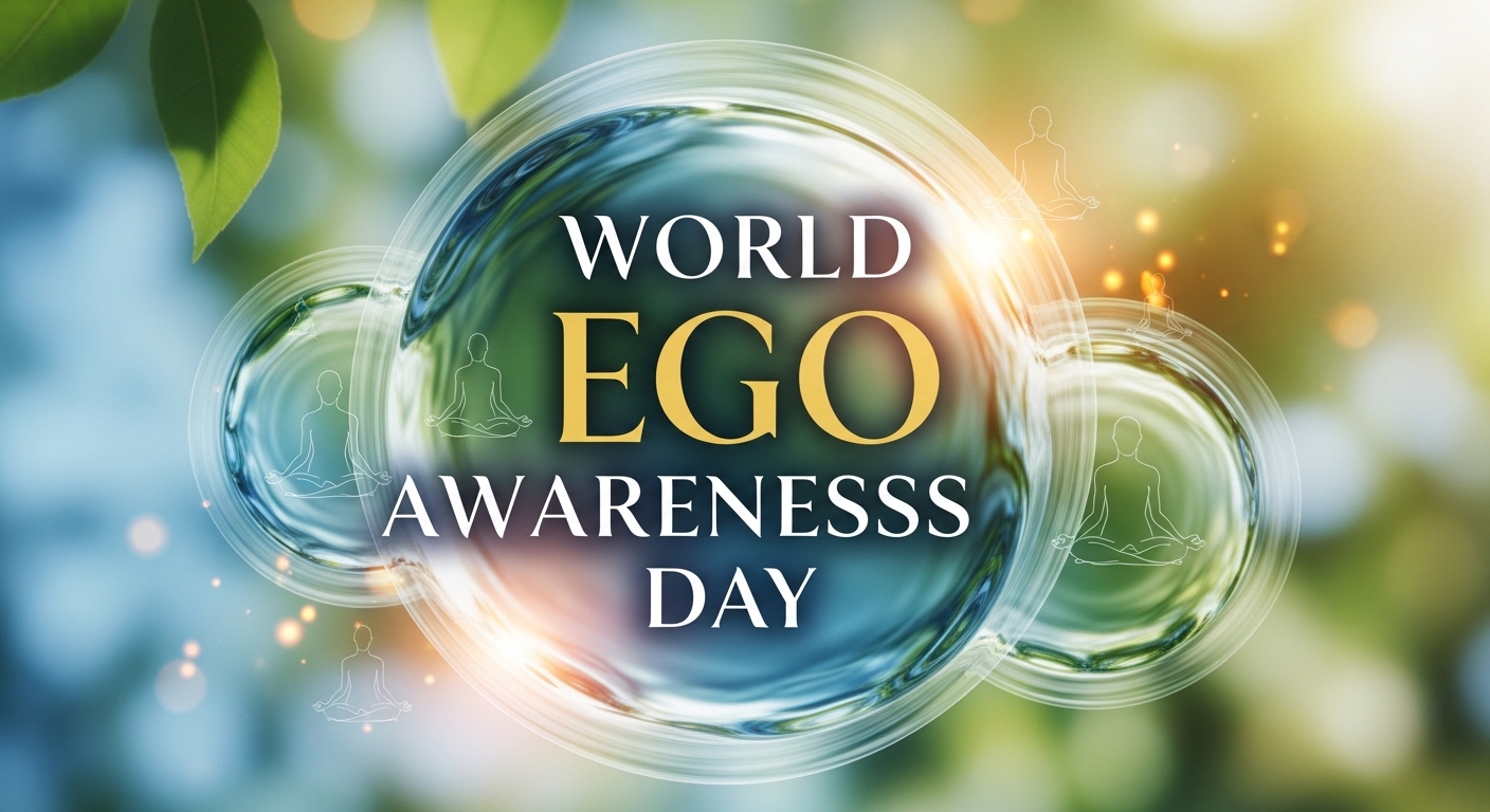 World Ego Awareness Day, meditative figures, and conscious well-being concept - Feature Image May 355