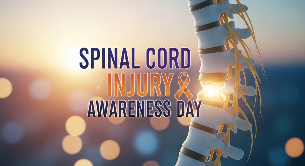 Spinal Cord Injury Awareness Day. Medical Support, Rehabilitation, and Health Education. - Feature Image May 401