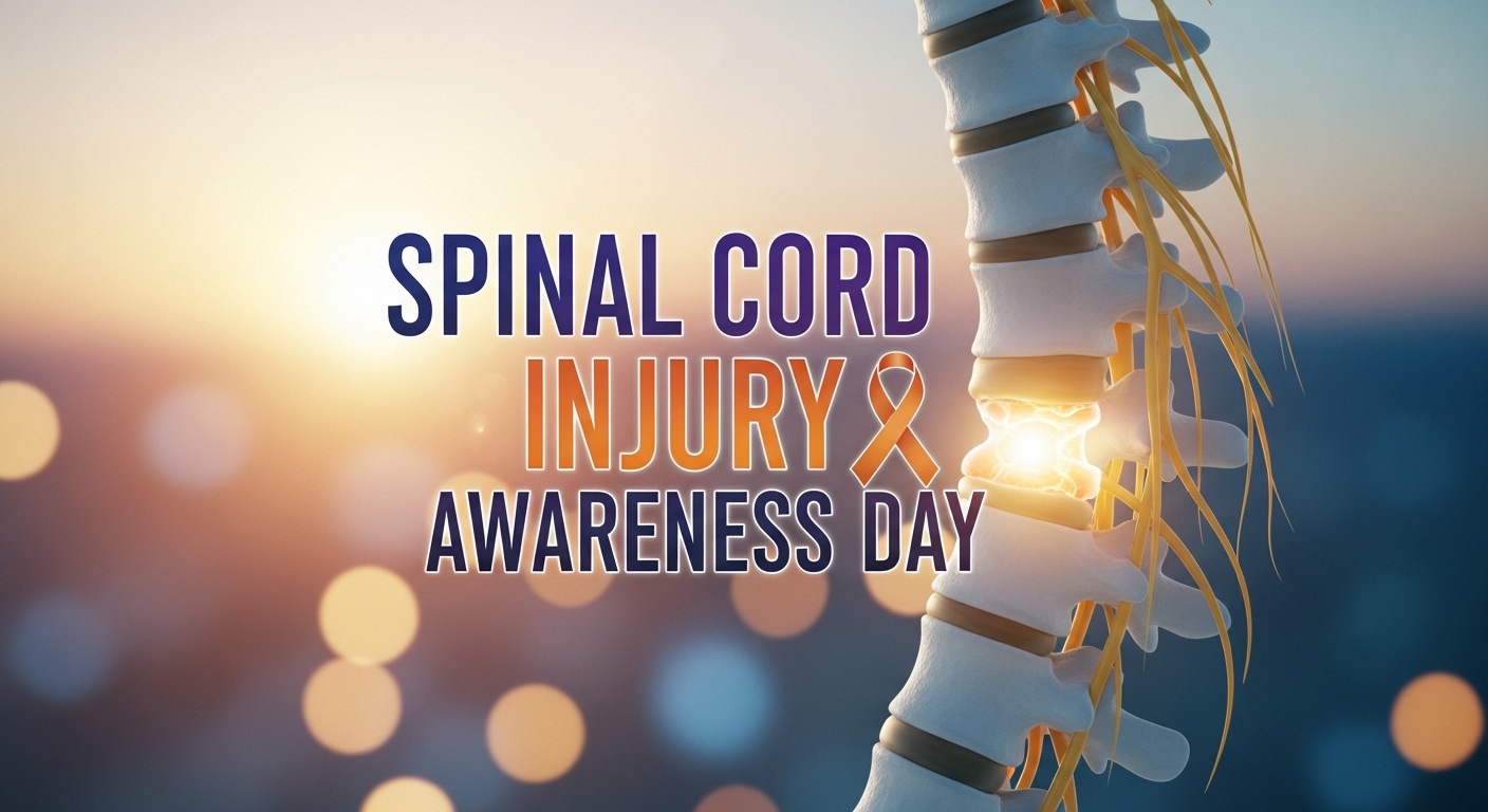 Spinal Cord Injury Awareness Day. Medical Support, Rehabilitation, and Health Education. - Feature Image May 401