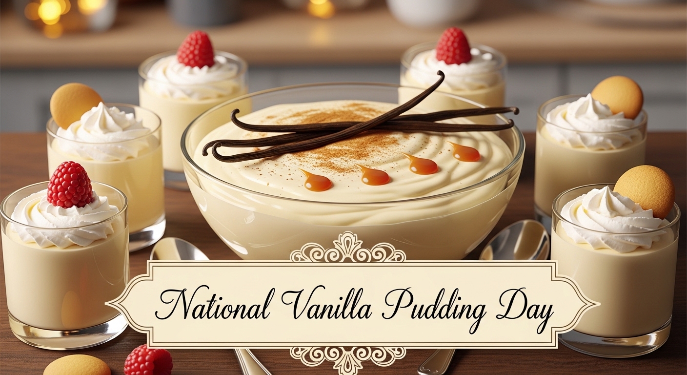 National Vanilla Pudding Day
