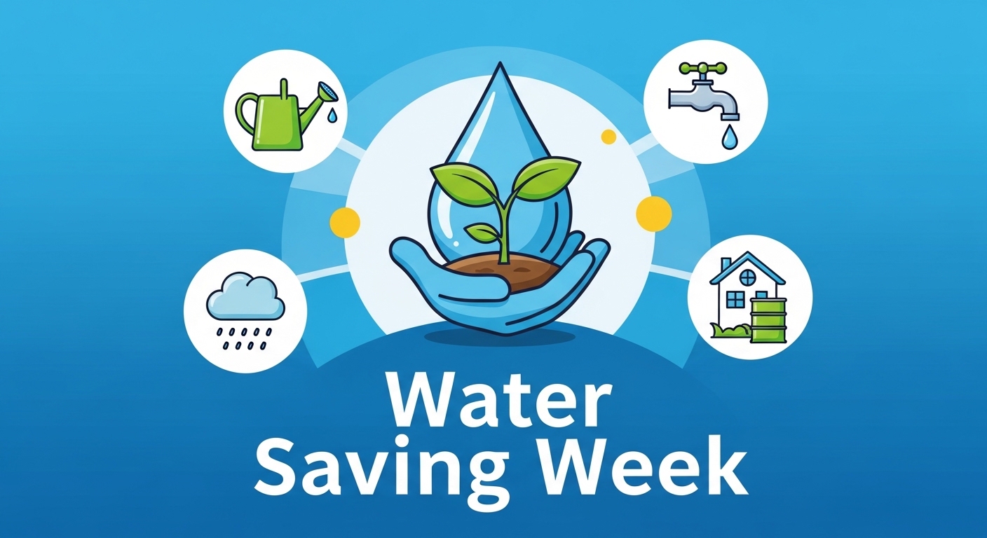 Water Saving Week Concept: Environmental Conservation and Sustainable Resource Use - Feature Image May 597