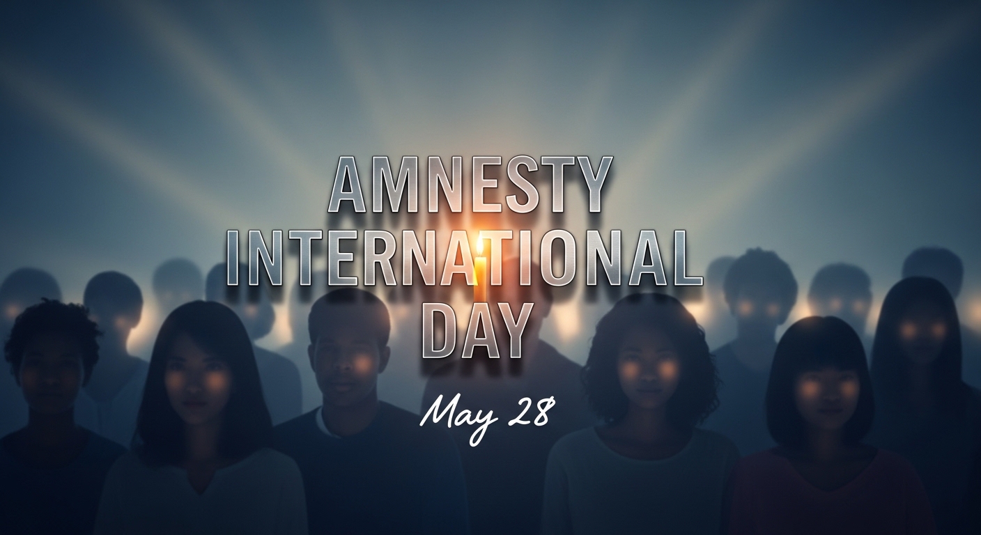 Amnesty International Day: May 28 - Global Human Rights, Diverse Unity, and Beacon of Hope - Feature Image May 622