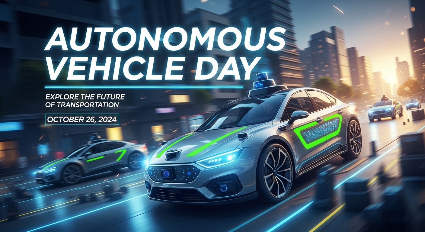 Autonomous Cars on Futuristic City Street: Self-Driving Transportation Technology - Feature Image May 656