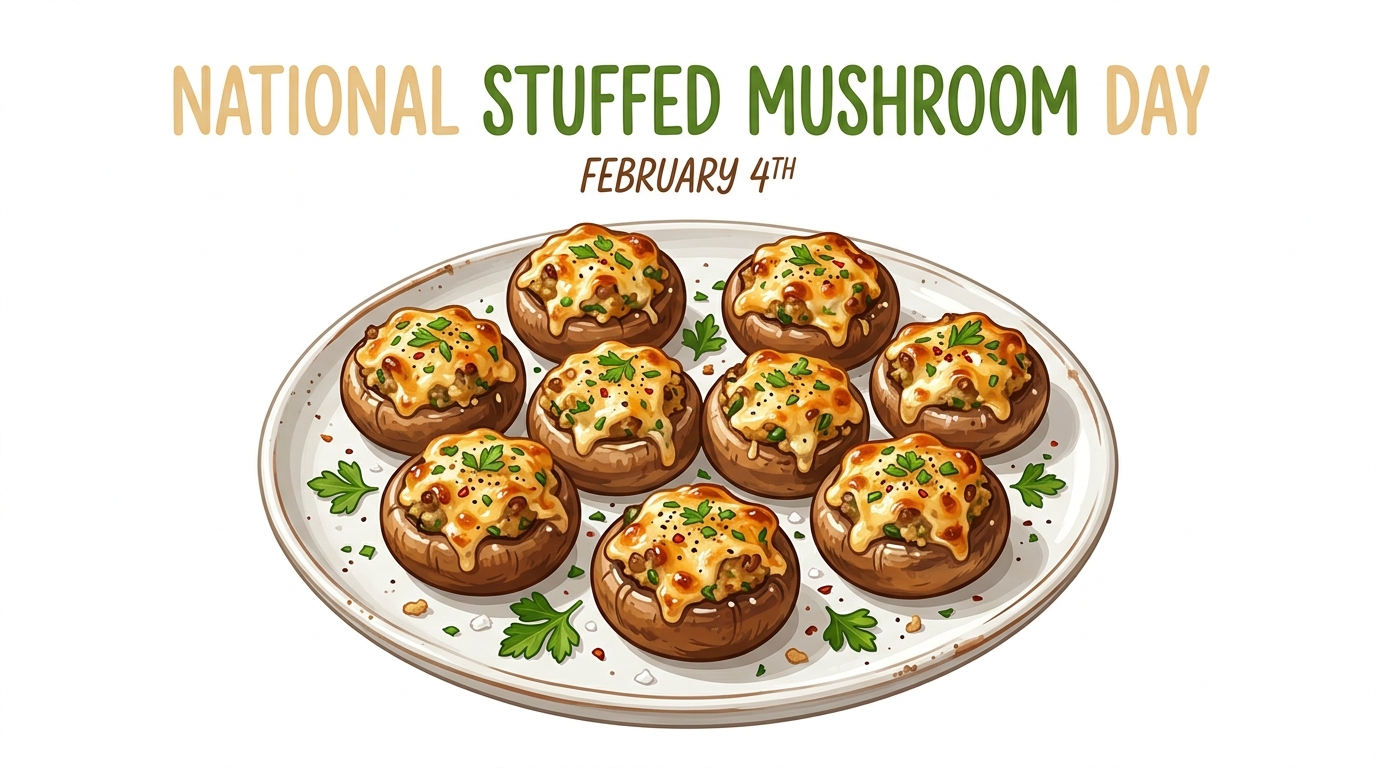 National Stuffed Mushroom Day