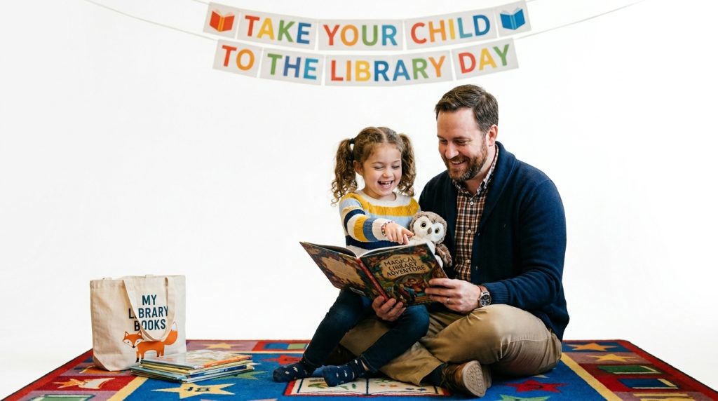 Take Your Child To The Library Day
