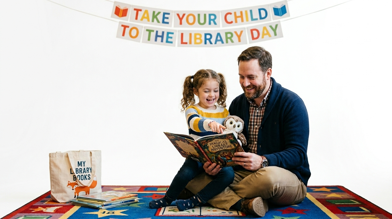 Take Your Child To The Library Day