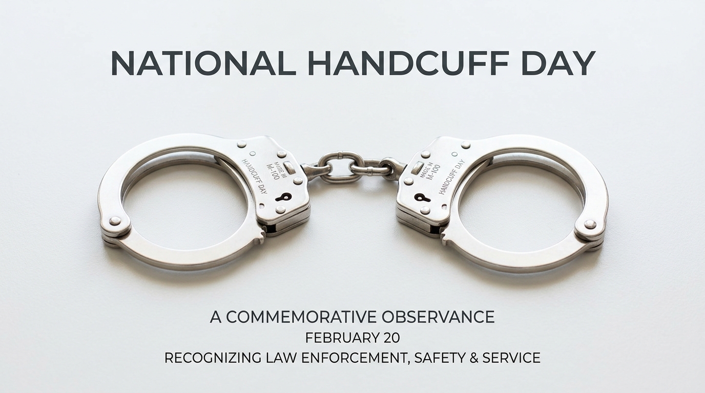 National Handcuff Day Observance for Law Enforcement & Public Safety - Feature Imagefeb20