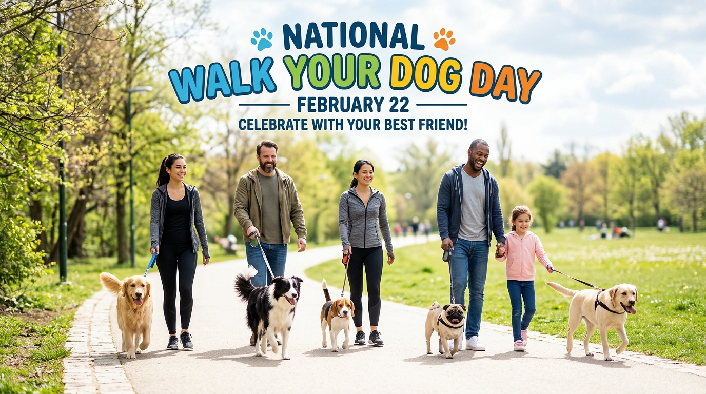 National Walk Your Dog Day