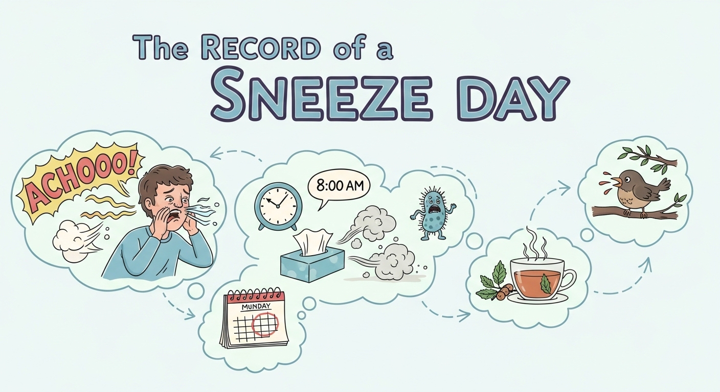 The Record of a Sneeze Day