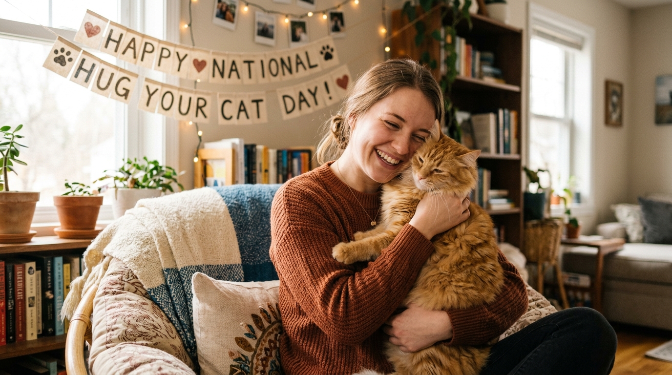 National Hug Your Cat Day