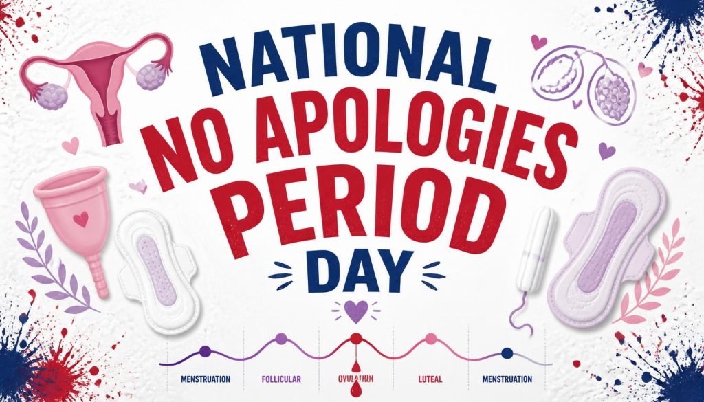 National No Apologies Period Day