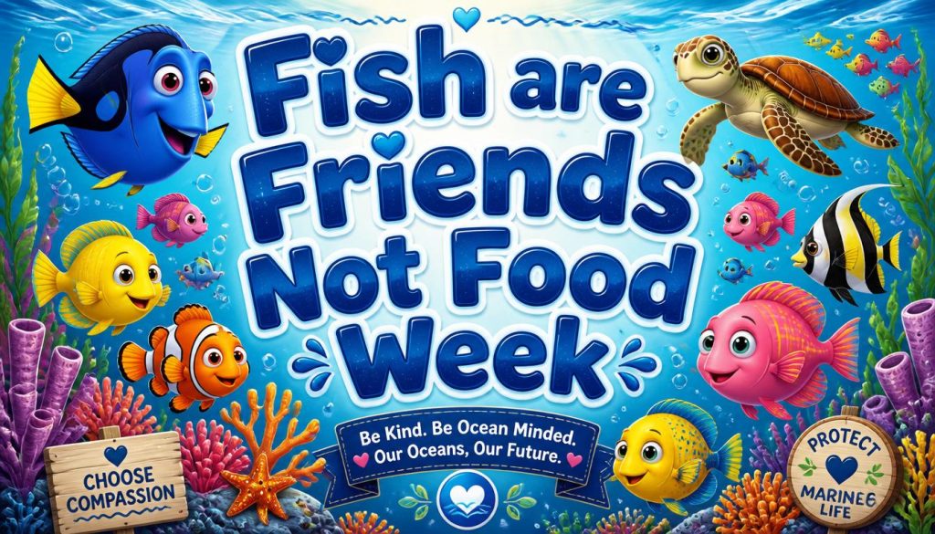 Fish are Friends Not Food Week