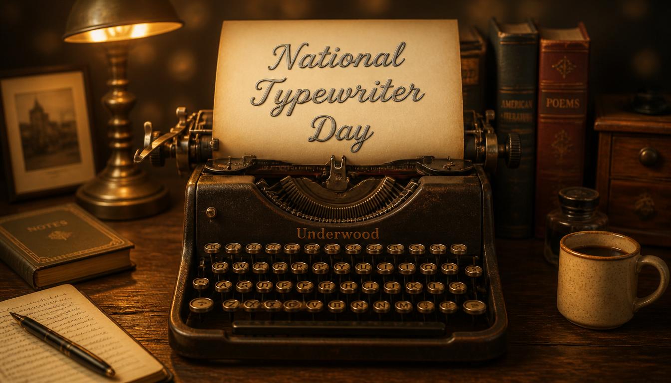 National Typewriter Day