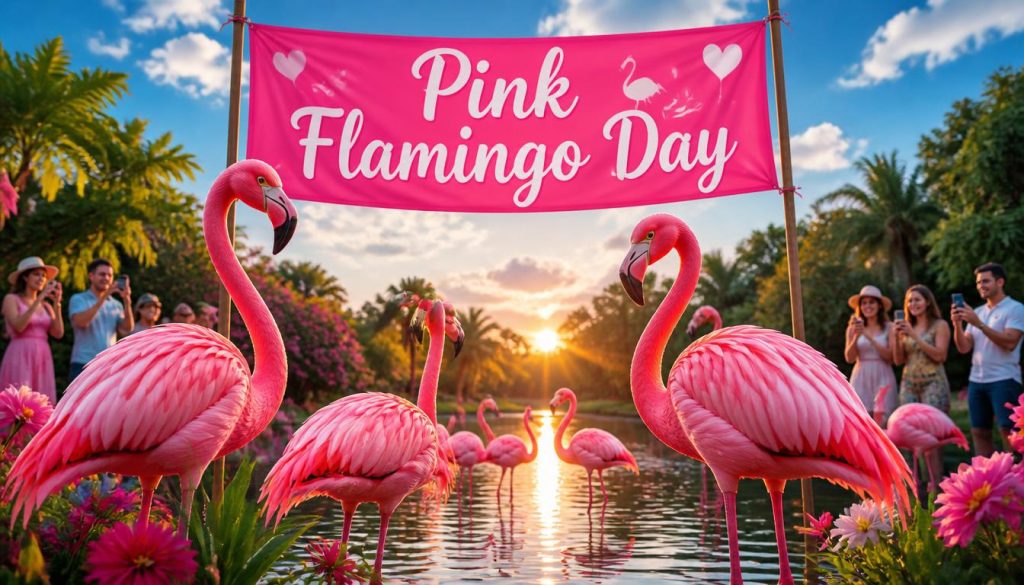 Pink Flamingo Day