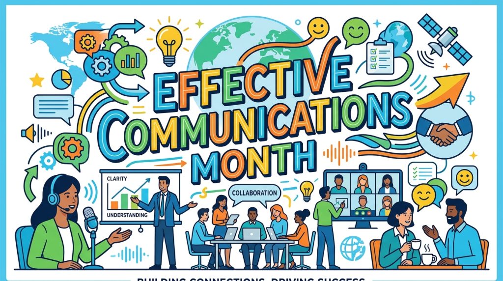 Effective Communications Month Concept. Global Business Collaboration, Connection, and Professional Growth. - Feature Image June 50