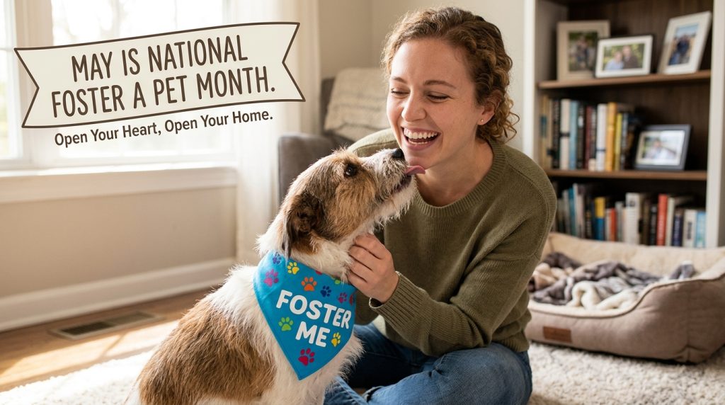 National Foster a Pet Month
