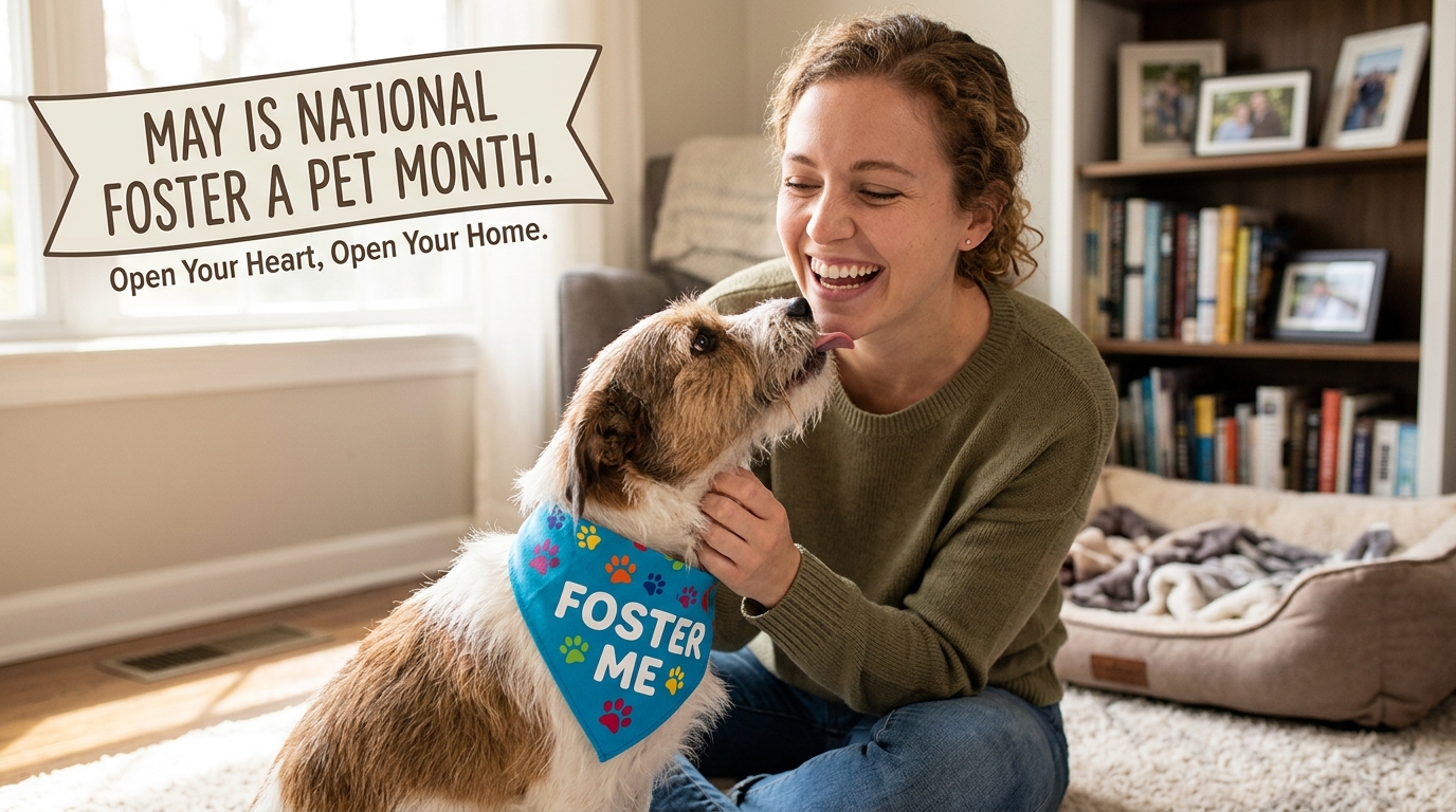 National Foster a Pet Month