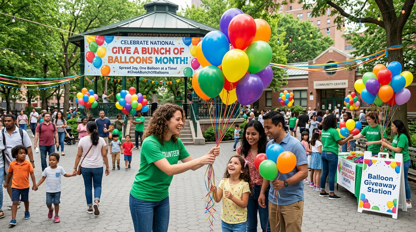 National Give a Bunch of Balloons Month