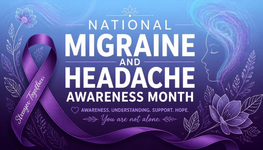 National Migraine and Headache Awareness Month