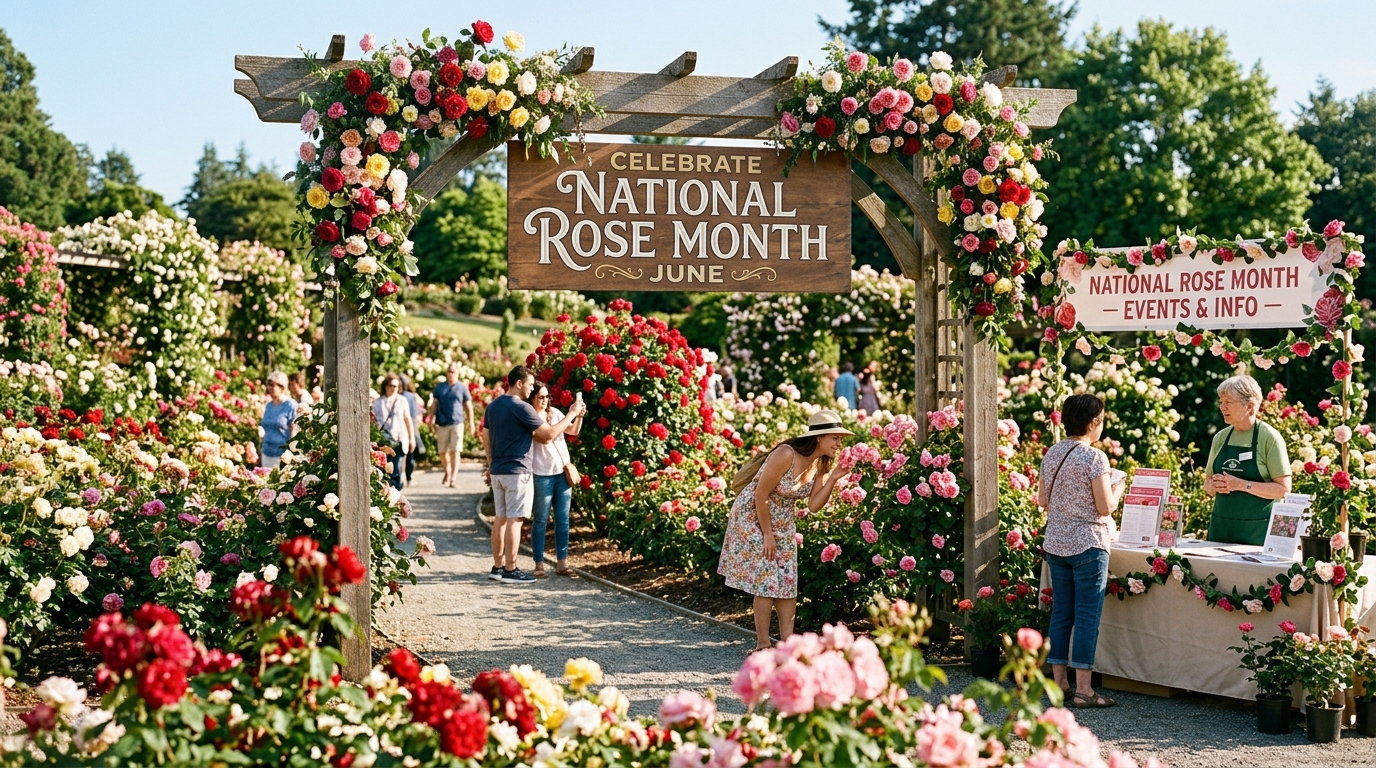 National Rose Month