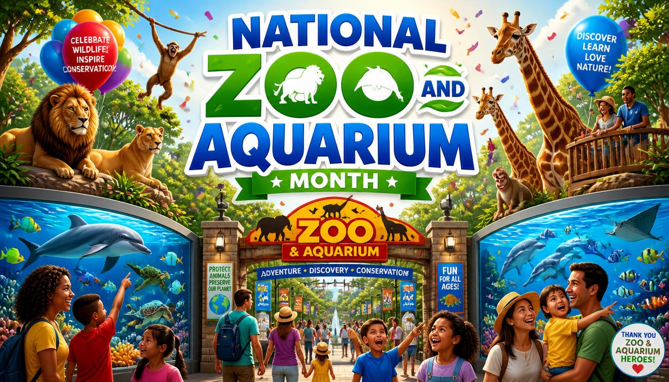 National Zoo and Aquarium Month