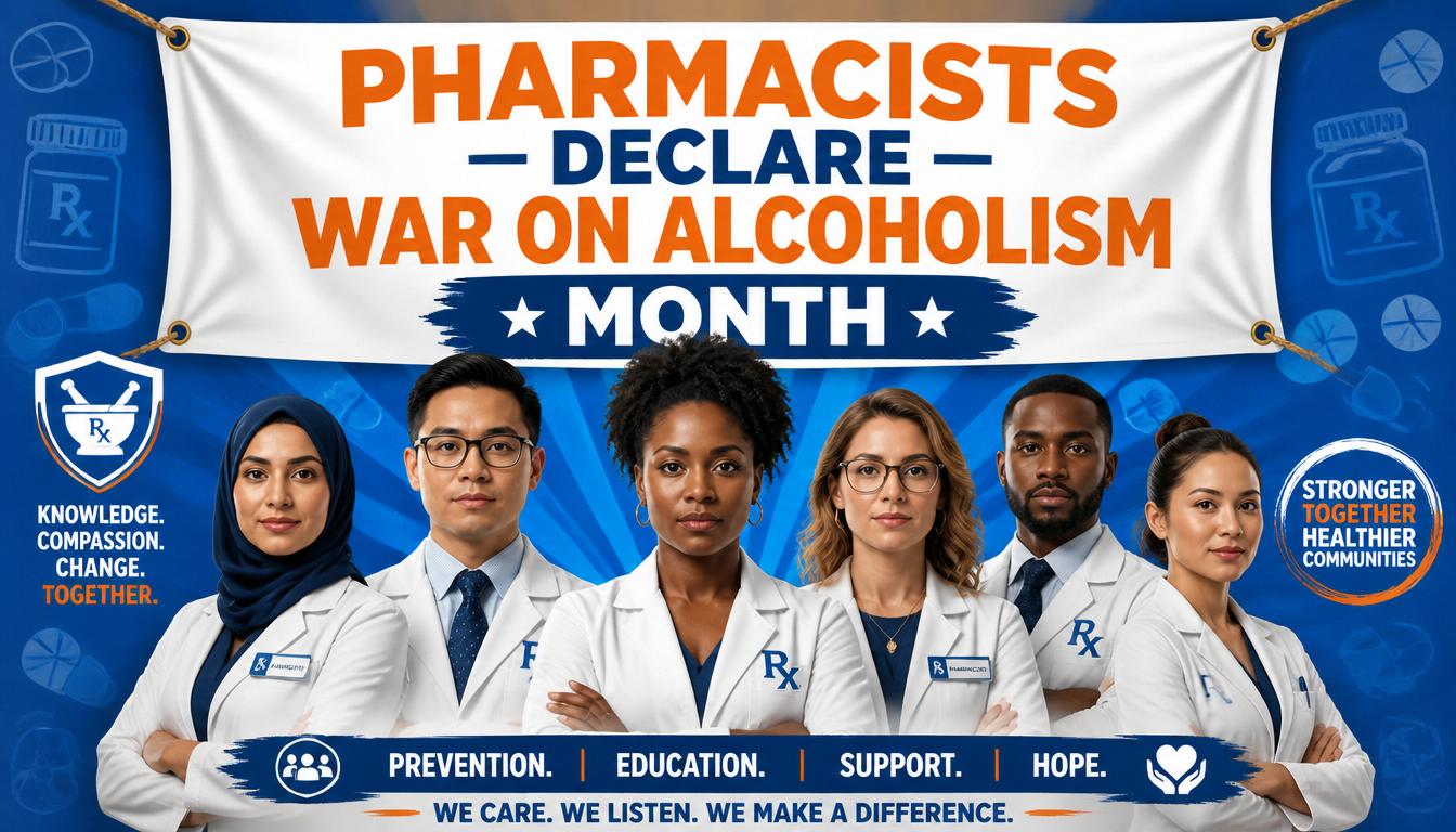 Pharmacists Declare War on Alcoholism Month