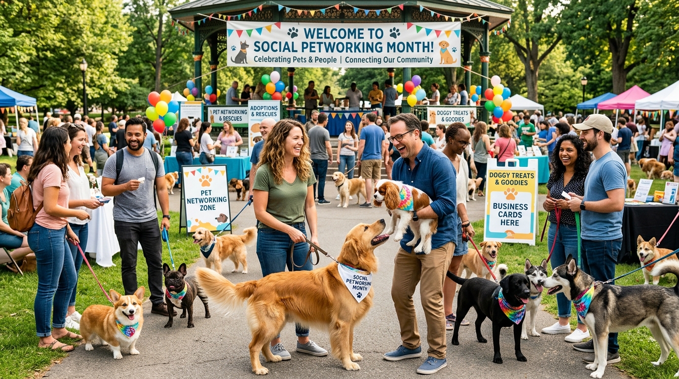Social Petworking Month