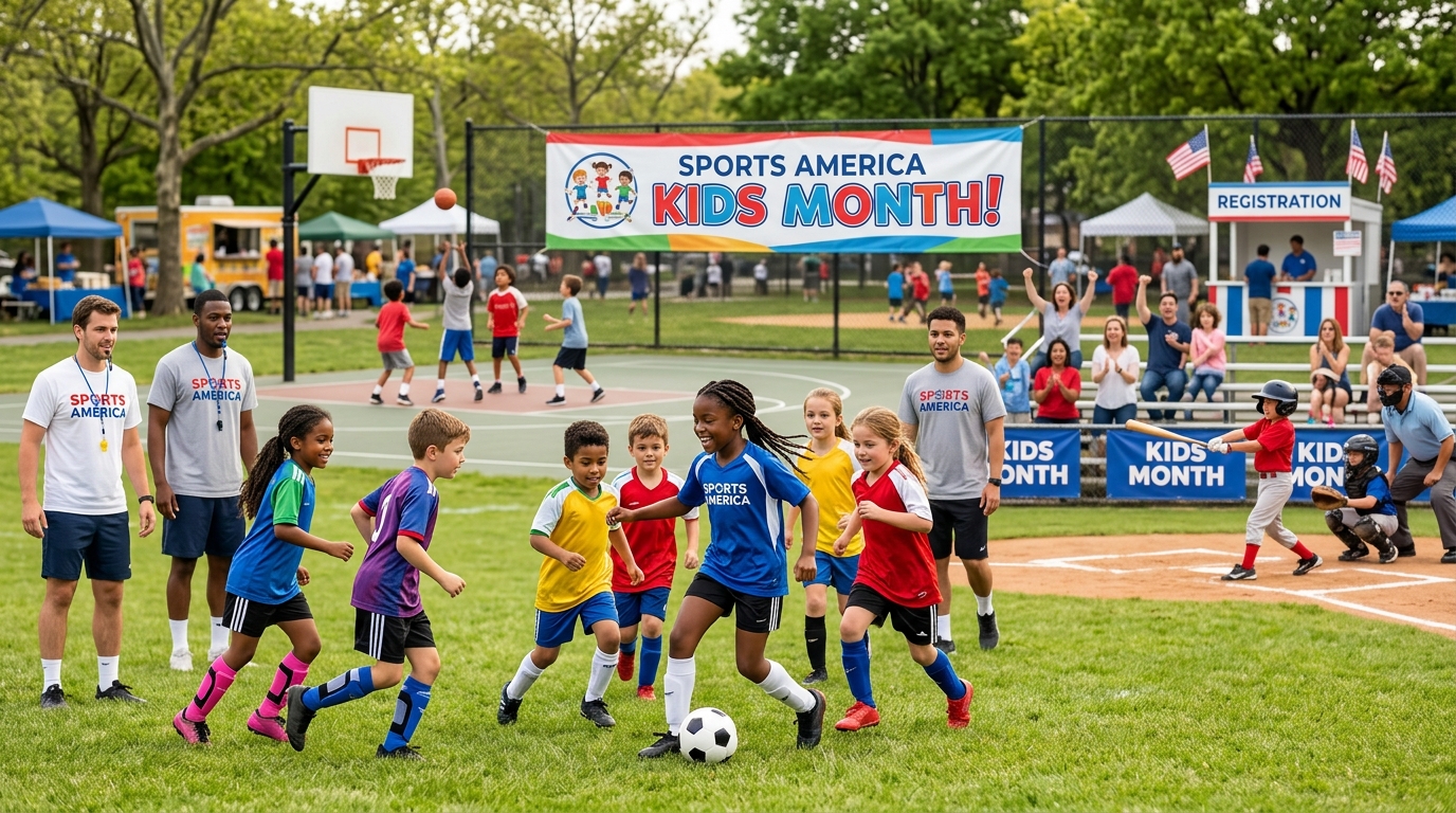 Sports America Kids Month