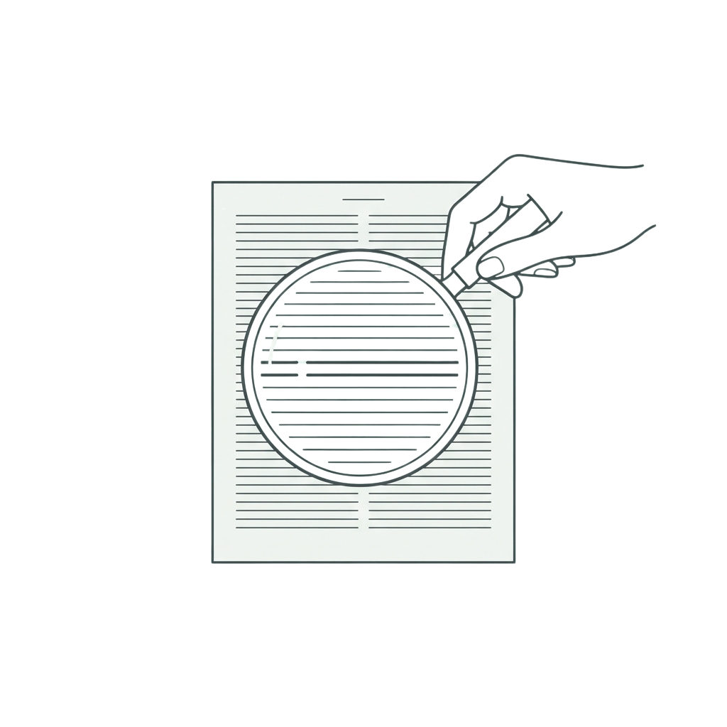 A hand reaching through a circular vent or window with horizontal lines on a white background.