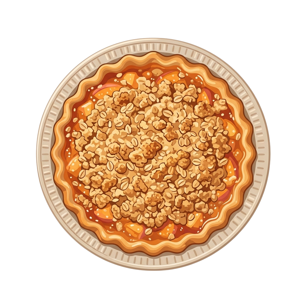 A round pizza topped with nuts on a metal pan with a golden crust.